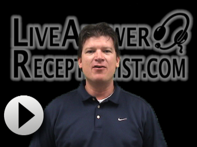 Live Answer Receptionist E-mercial